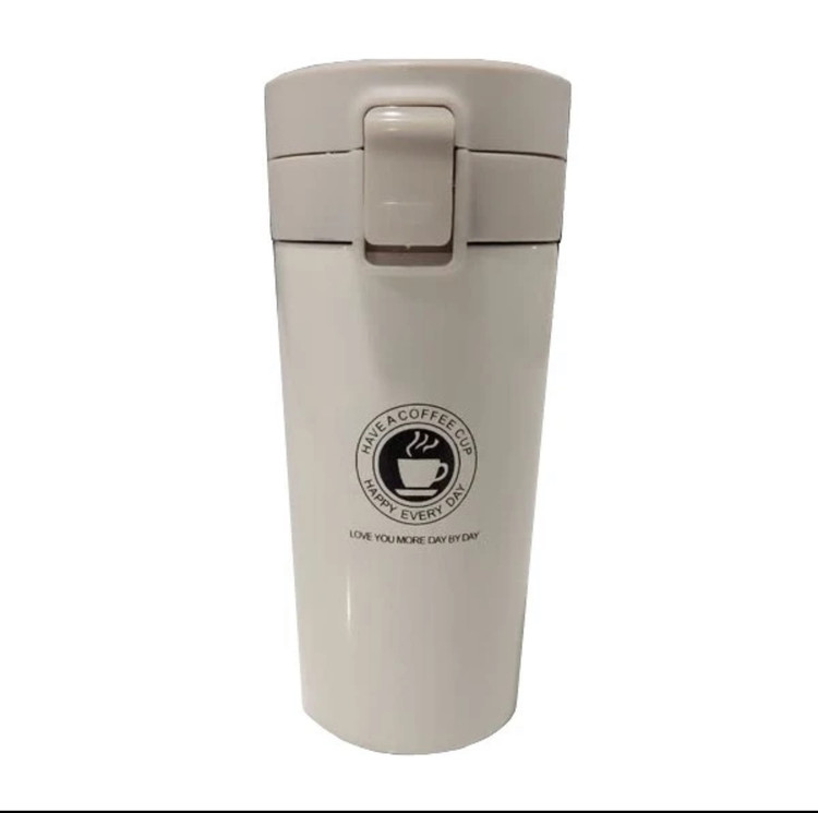 ماگ سفری مدل coffee cup گنجایش 0/380 میل،جنس استیل